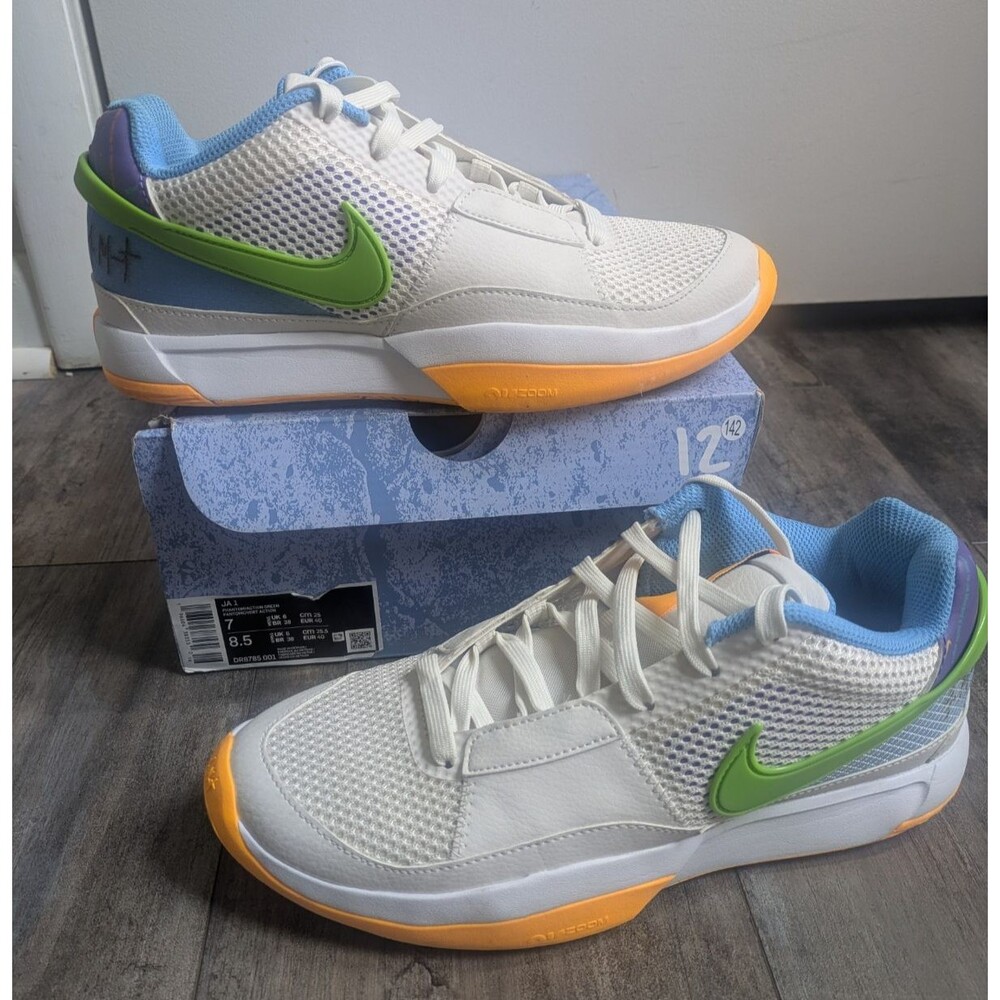 Nike Ja 1 Trivia - DR8785-001 phantom action green Men's 7 Women's 8.5